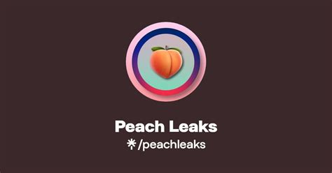 peach leaks|@peachleaks